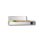 GGM Gastro | Opzetkoelvitrine PREMIUM - 1200x335mm - 5x GN |, Verzenden
