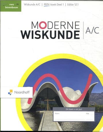 Moderne Wiskunde vwo bovenbouw AC FLEXboek 1 9789001054557, Boeken, Zo goed als nieuw