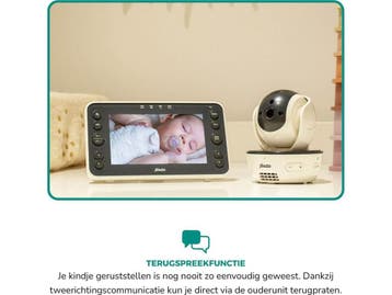 Alecto DVM200XL - Babyfoon met Camera - Groot 5, Verzenden, Zo goed als nieuw