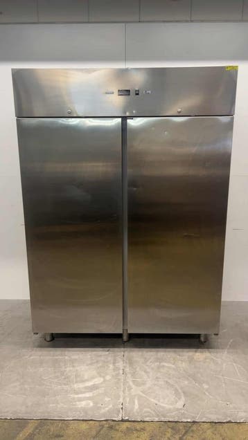 RVS Afinox 14 ARTIC Dubbeldeurs Koelkast 1400 liter 230V, Ophalen of Verzenden, Gebruikt