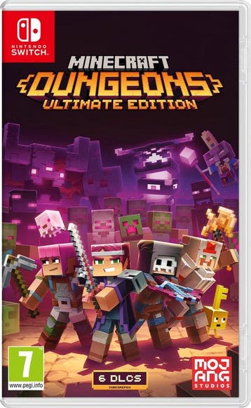 Switch Minecraft Dungeons: Ultimate Edition, Verzenden, Zo goed als nieuw