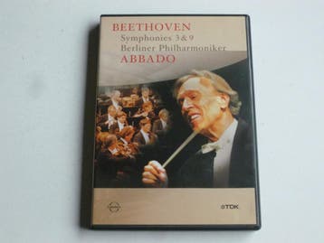 Beethoven - Symphonies 3 & 9 / Berliner Philh. , Abbado (DVD, Ophalen of Verzenden, Zo goed als nieuw