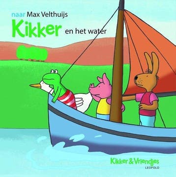 Kikker en het water. (maxi - editie 25 x 25cm ) Kikker &, Verzenden, Gelezen, Max Velthuijs