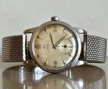 Omega - pre-Seamaster bumper - Ref. 2491-1 - Heren - 1947, Nieuw