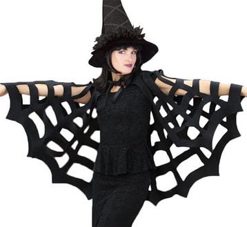 Spinnen cape Halloween, Ophalen of Verzenden, Nieuw