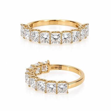 Zonder minimumprijs - Ring - 14 karaat Geel goud - 3.10ct., Nieuw