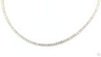 Halsketting - 14 karaat Geel goud - 14.31ct. tw. Diamant, Nieuw