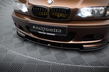 Maxton Front Splitter V.1 BMW 3 E46 MPACK COUPÉ, Verzenden