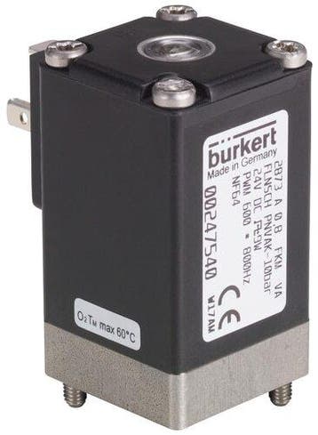 Magneetventiel 32x32 mm SFB flens NC RVS FKM, Verzenden, Nieuw