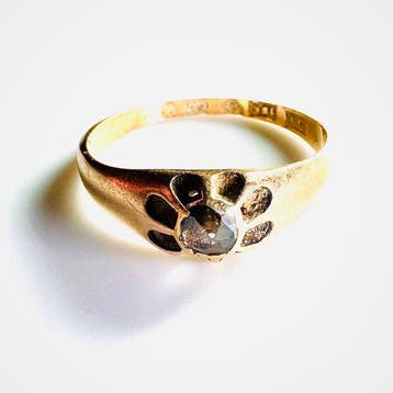 Zonder minimumprijs - Ring - 18 karaat Geel goud - 0.30ct., Nieuw