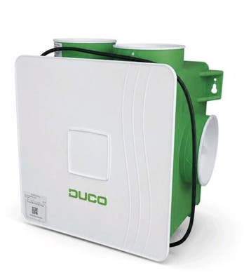 DucoBox Reno 325 m³/h - incl.vochtsensor - Euro stekker, Doe-het-zelf en Verbouw, Ophalen of Verzenden, Nieuw, Afzuiger