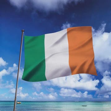 Ierse Vlag 90x150cm - Nationale Landenvlag van Ierland voor, Verzenden, Nieuw