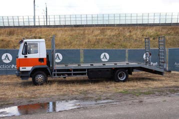 Veiling: Oprijwagen/Machinetransporter DAF AE45 Diesel 144pk, Overige kleuren, DAF, BTW verrekenbaar, Handgeschakeld