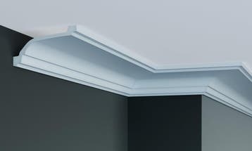 Kroonlijst P836 (124 x 58 mm), polyurethaan, lengte 2 m, Ophalen of Verzenden, Nieuw