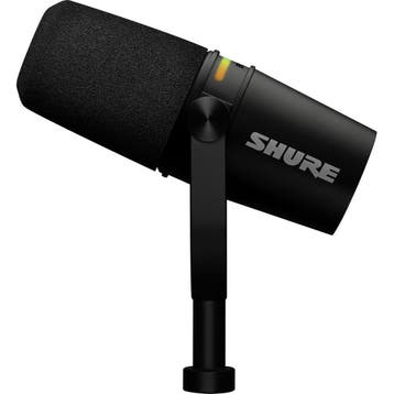Shure MV7+ SPEECH Microphone Black, Ophalen of Verzenden, Nieuw, Overige typen