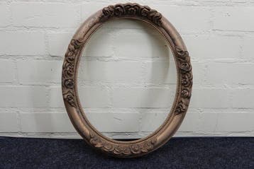 Lijst - Hout - ovale lijst, Antiek en Kunst, Curiosa en Brocante