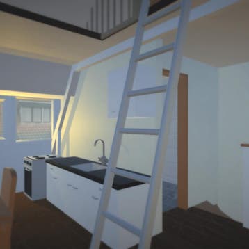 Studio in Leeuwarden gevonden voor €600,- pm, Huizen en Kamers, Kamers te huur, 20 tot 35 m², Leeuwarden