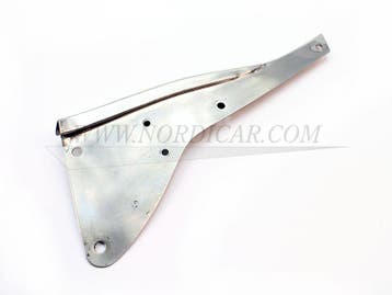 Rvs plaat op portier links gebruikt Volvo 669472-U Volvo, Gebruikt, Volvo