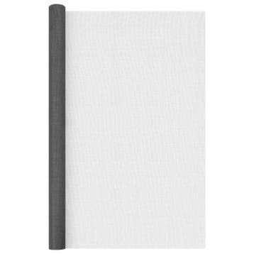 vidaXL Gaas 80x1000 cm glasvezel zwart, Verzenden, Nieuw, Overige materialen
