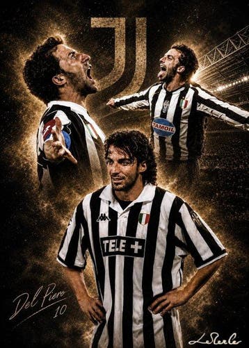 Le Perle - [XL] DEL PIERO 10 – Eternal Juventus Legend, Nieuw