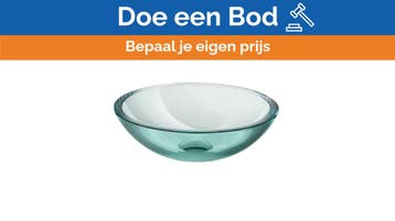Bieden: Lineabeta waskom glas 300 mm -, Ophalen of Verzenden, Nieuw, Kombuis en Sanitair, Zeilboot of Motorboot