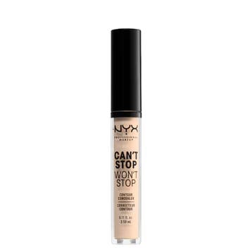 NYX - Full Coverage Contour Concealer - 04 Light Ivory, Ophalen of Verzenden, Nieuw, Gehele gezicht, Make-up