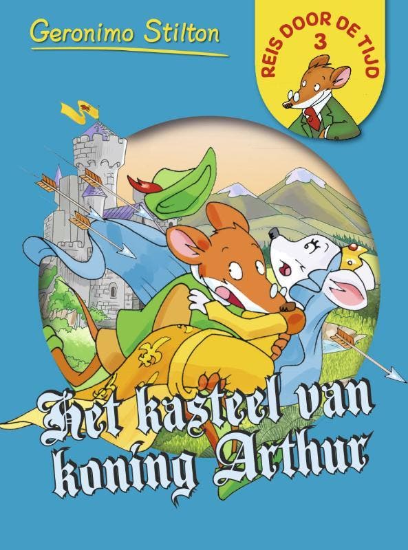 Het kasteel van koning Arthur / Geronimo Stilton / Serie 1-3, Boeken, Kinderboeken | Jeugd | onder 10 jaar, Gelezen, Verzenden