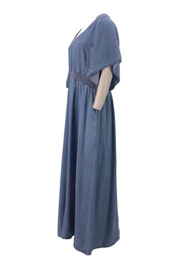 Geisha Jurk in maat XXL Blauw, Geisha, Verzenden, Zo goed als nieuw, Blauw
