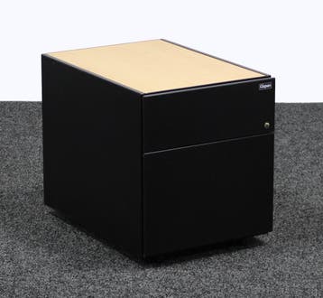 Gispen LB Ladeblok - Zwart | 50 x 43 x 60 cm, Ophalen of Verzenden, Gebruikt