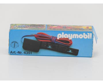 Playmobil 4351 Aansluitsnoer #9612 (Regelaar, Analoog), Ophalen of Verzenden, Gebruikt, Rails, Analoog