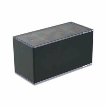 Ledisons Solar LED-wandlamp Atlas Up-Down zwart, Tuin en Terras, Ophalen of Verzenden, Nieuw, Aluminium