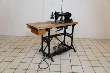 Vintage Singer Industriële Naaimachine, Ophalen of Verzenden, Nieuw