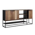 *WOONWINKEL* DTP Home Cosmo Hoog Teak Dressoir 205 Cm, Verzenden, Nieuw