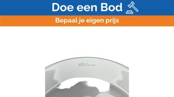 Bieden: Dibbern Riva original sauce boat stand plate white, Ophalen of Verzenden, Nieuw