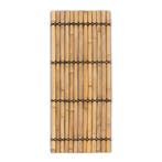 Bamboe schutting halfrond - 90 x 220 cm - Naturel - Eviro Ba, Verzenden, Nieuw
