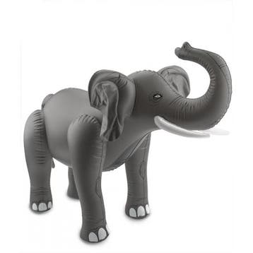 Opblaas olifant 60 x 75 cm - Opblaas decoratie, Verzenden, Nieuw