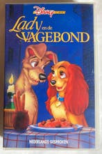 LADY EN DE VAGEBOND (VHS), Verzenden, Gebruikt