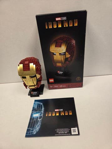 Lego Set - 76165 - Marvel Super Heroes - LEGO Iron Man helm, Nieuw