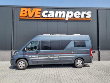 Adria twin 600 SLT Lengtebedden - Busbiker, Buscamper of Camperbus, Fiat, Tot en met 2, Adria