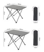 Opvouwbare Campingtafel Aluminium Outdoor BBQ Picknick, Caravans en Kamperen, Verzenden, Nieuw