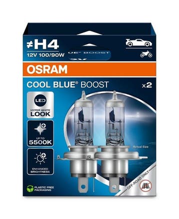 Osram Cool Blue Boost H4, 12V90/100W, Verzenden, Nieuw