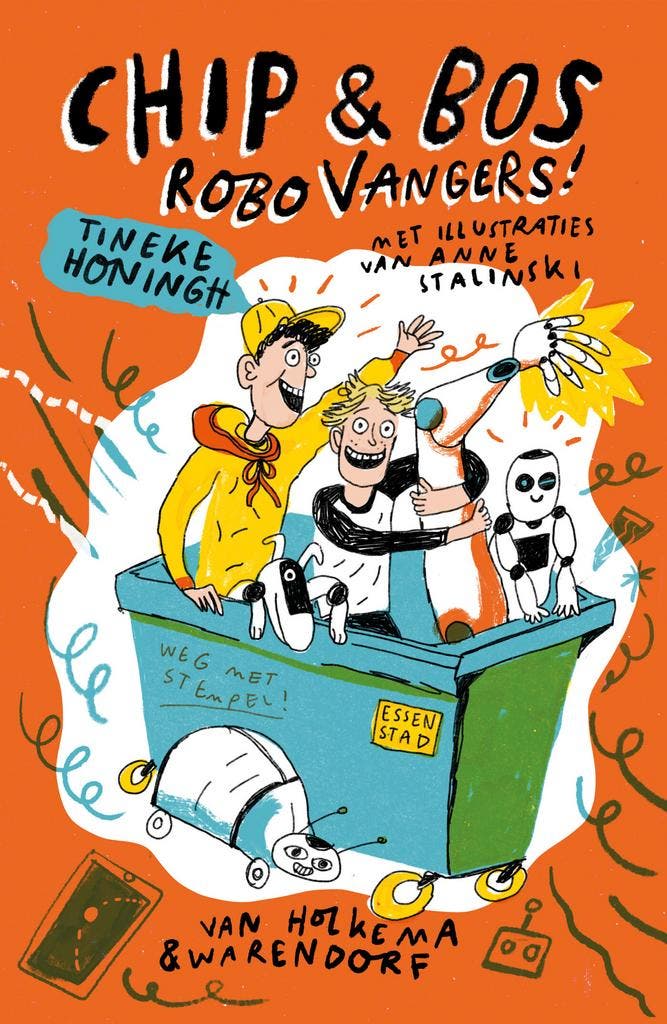 Boek: Chip & Bos - Robovangers! - (als nieuw), Boeken, Overige Boeken, Zo goed als nieuw, Verzenden