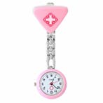 Fako - Verpleegstershorloge - Driehoek - Roze, Verzenden, Nieuw