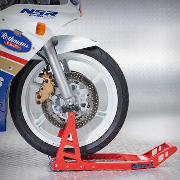 Datona MotoGP Paddockstand voorwiel - Honda rood - Datona, Motoren, Ophalen of Verzenden, Nieuw