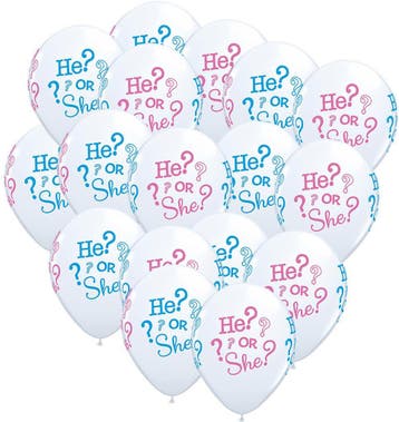 Genderreval set met 1 sjerp en 12 armbandjes en 12 buttons, Ophalen of Verzenden, Nieuw, Feestartikel, Geboorte of Huwelijk