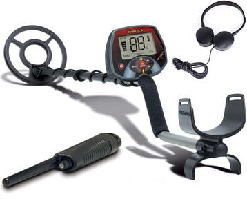Teknetics Eurotek Pro metaaldetector met pinpointer, Overige merken, Meer dan 30 cm, Nieuw, Ophalen of Verzenden