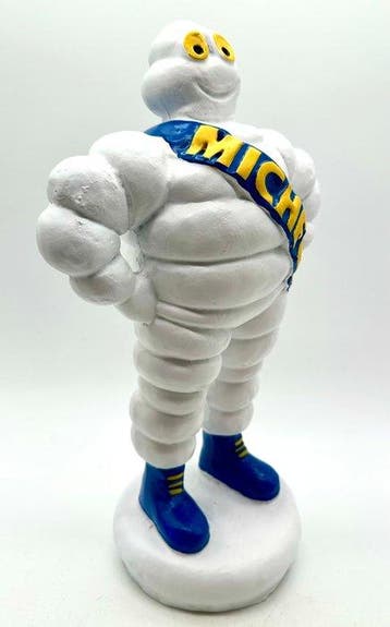 Mascotte - Groot toonbank/vitrine/reclame beeld Michelin