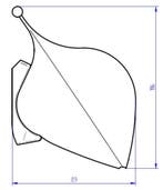 Thule 1200 375 Sapphire Blue, Caravans en Kamperen, Ophalen of Verzenden, Nieuw, Thule