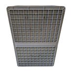 Stapelbak, 600x400x220 mm, euronorm, grijs kunststof, nieuw, Ophalen of Verzenden