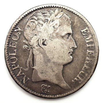 Frankrijk. Napoléon I (1804-1814). 5 Francs 1808-A, Paris